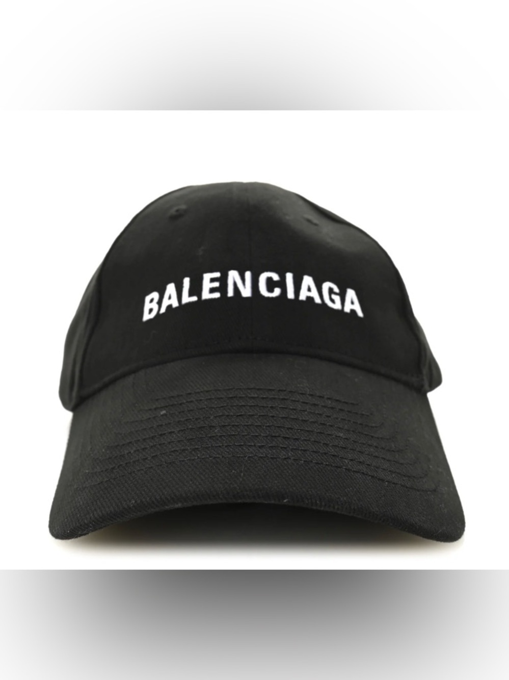 Balenciaga Logo Cap Black